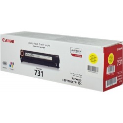 TONER CANON 731 - ORIGINAL YELLOW 1.500 PAGINAS 2