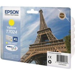 TINTA EPSON T7024 - ORIGINAL YELLOW 2.400 PAGINAS 2