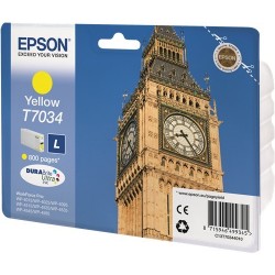 TINTA EPSON T7034 - ORIGINAL YELLOW 1.200 PAGINAS 2