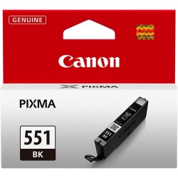 TINTA CANON 551 - CARTUCHO CANON CLI551 - ORIGINAL BLACK 11ml