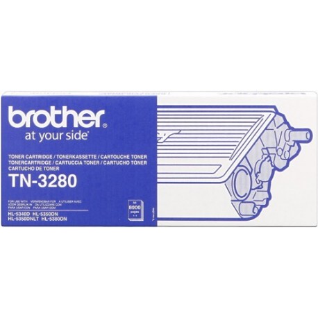 TONER BROTHER TN3280 - ORIGINAL BLACK 8.000 PAGINAS