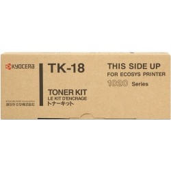 TONER KYOCERA TK18 - ORIGINAL BLACK 7.200 PAGINAS