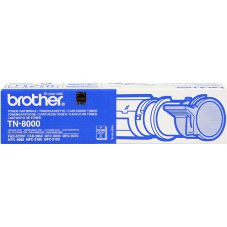 TONER BROTHER TN8000 - ORIGINAL BLACK 2.200 PAGINAS