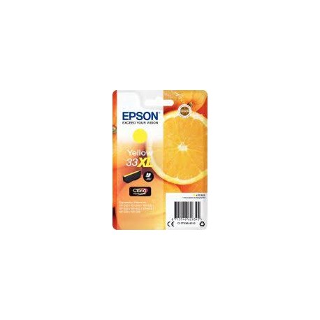 TINTA EPSON 33XL - CARTUCHO EPSON T3364 - ORIGINAL YELLOW 650 PAGINAS