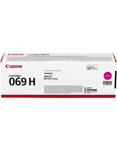 TONER CANON 069H ORIGINAL MAGENTA 5.500 PAGINAS
