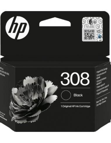 TINTA HP 308 - ORIGINAL BLACK