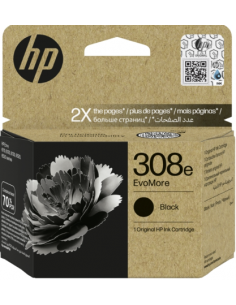 TINTA HP 308 evomore - ORIGINAL BLACK