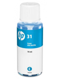 TINTA HP 31 SMART TANK - ORIGINAL CYAN 70 ML