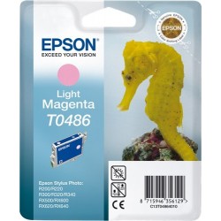 TINTA EPSON T0486 - ORIGINAL MAGENTA CLARO 13ml 2
