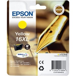 TINTA EPSON 16X - CARTUCHO EPSON T1634 - ORIGINAL YELLOW 450 PAGINAS 2
