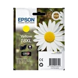 TINTA EPSON 18X - CARTUCHO EPSON T1814 - ORIGINAL YELLOW 6.6ml