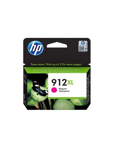 TINTA HP 912XL ORIGINAL MAGENTA 825 PAGINAS