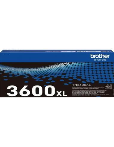 TONER BROTHER TN3600XL - ORIGINAL BLACK 6.000 PAGINAS